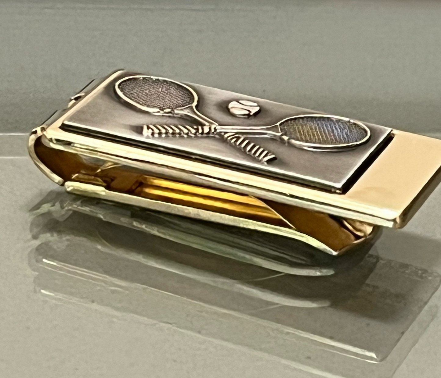 Anson Tennis Themed Money Clip