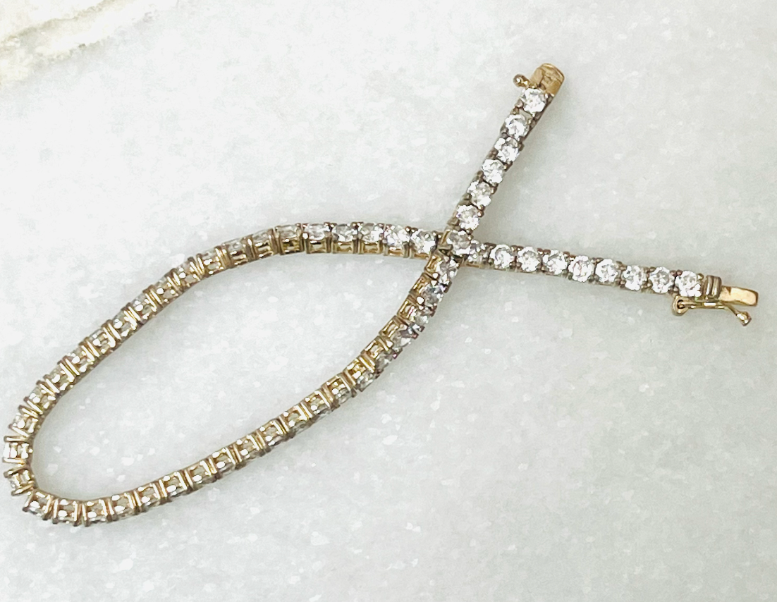 Sterling Tennis Bracelet