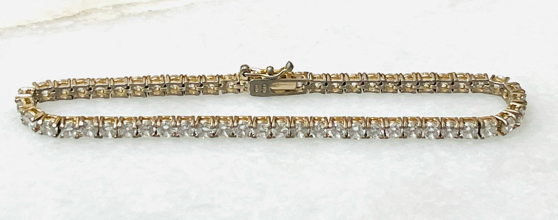 Sterling Tennis Bracelet