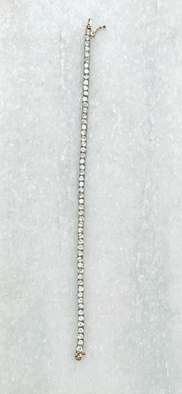 Sterling Tennis Bracelet