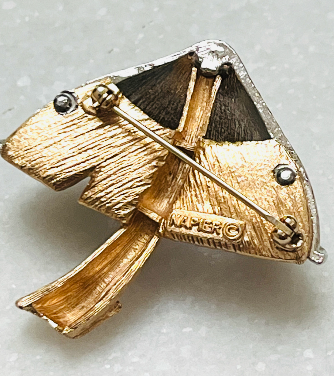 Napier Mushroom Brooch