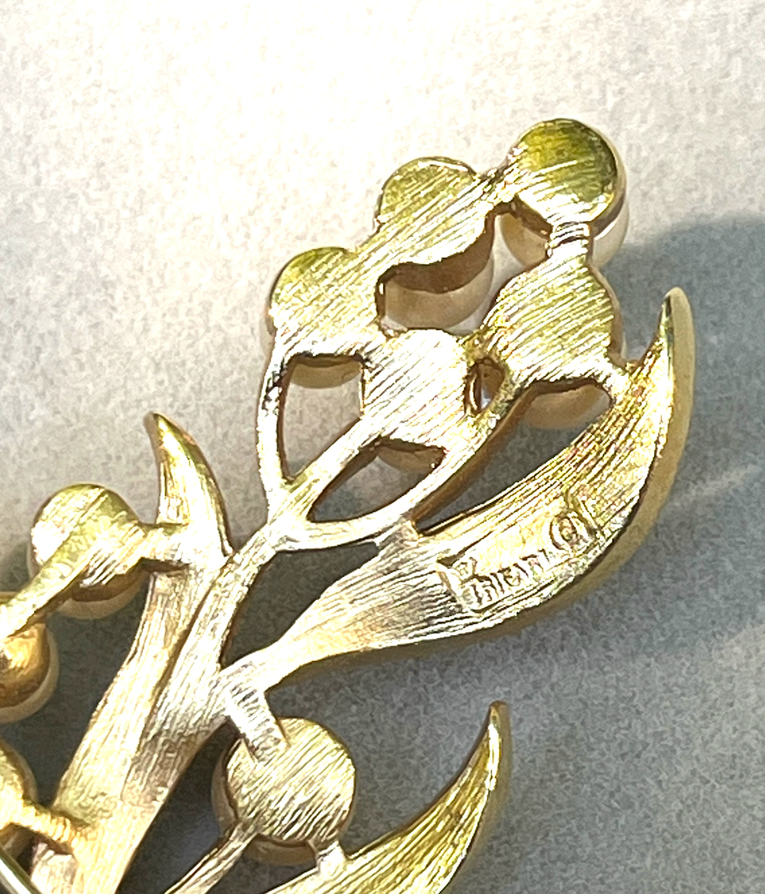 Trifari "Vineyard" Brooch