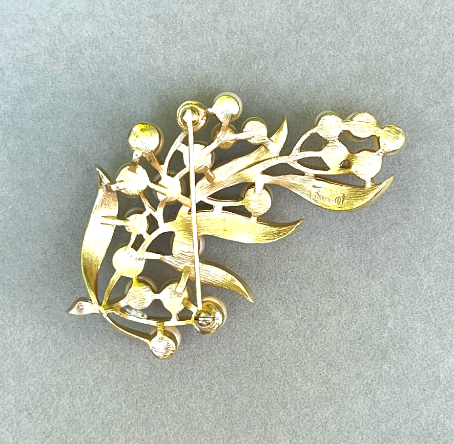 Trifari "Vineyard" Brooch