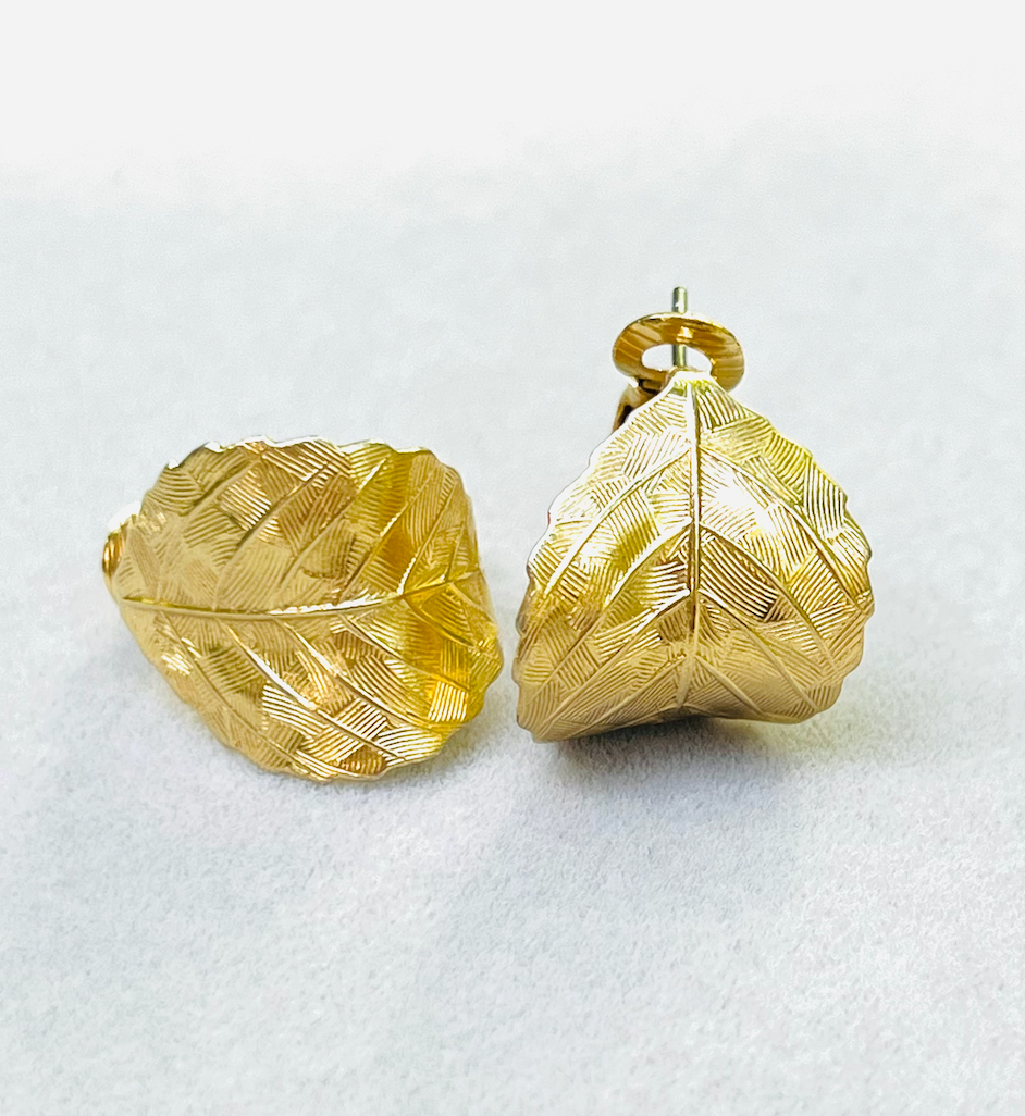 Napier Leaf Earrings
