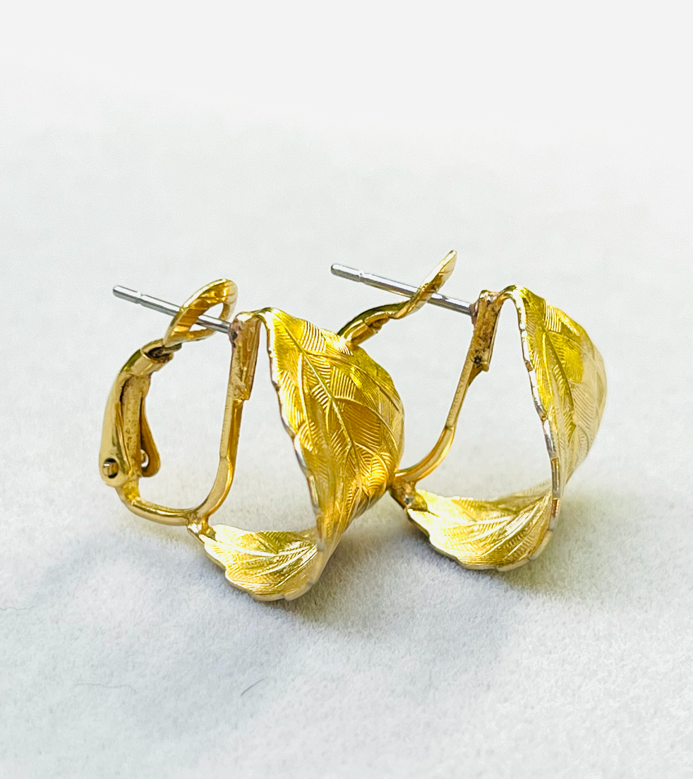 Napier Leaf Earrings