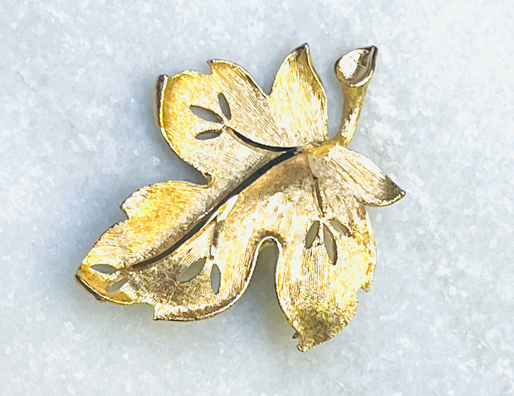 BSK Maple Leaf Brooch