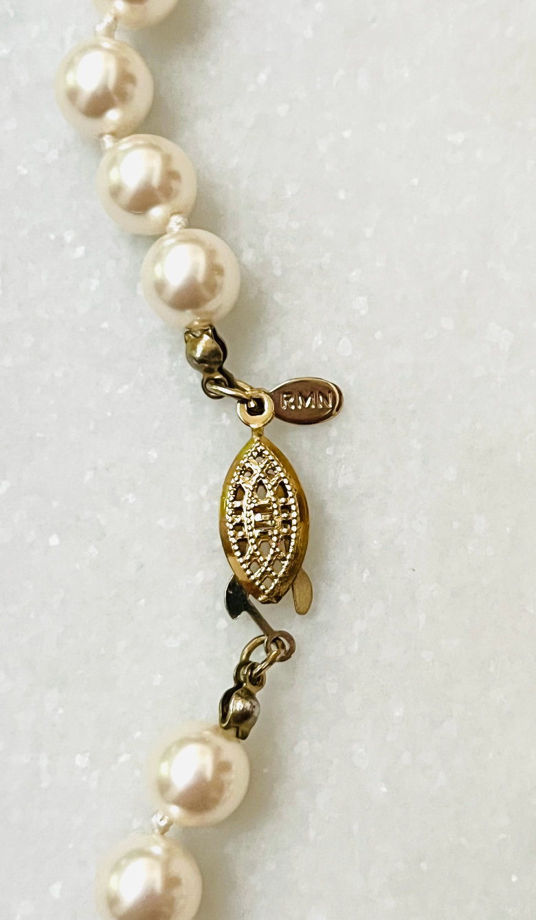 RMN Faux Pearl Necklace