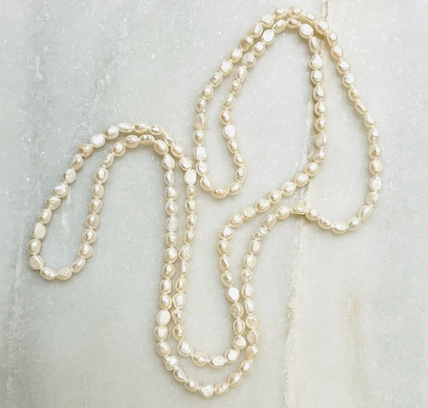 Endless Freshwater Pearl Necklace