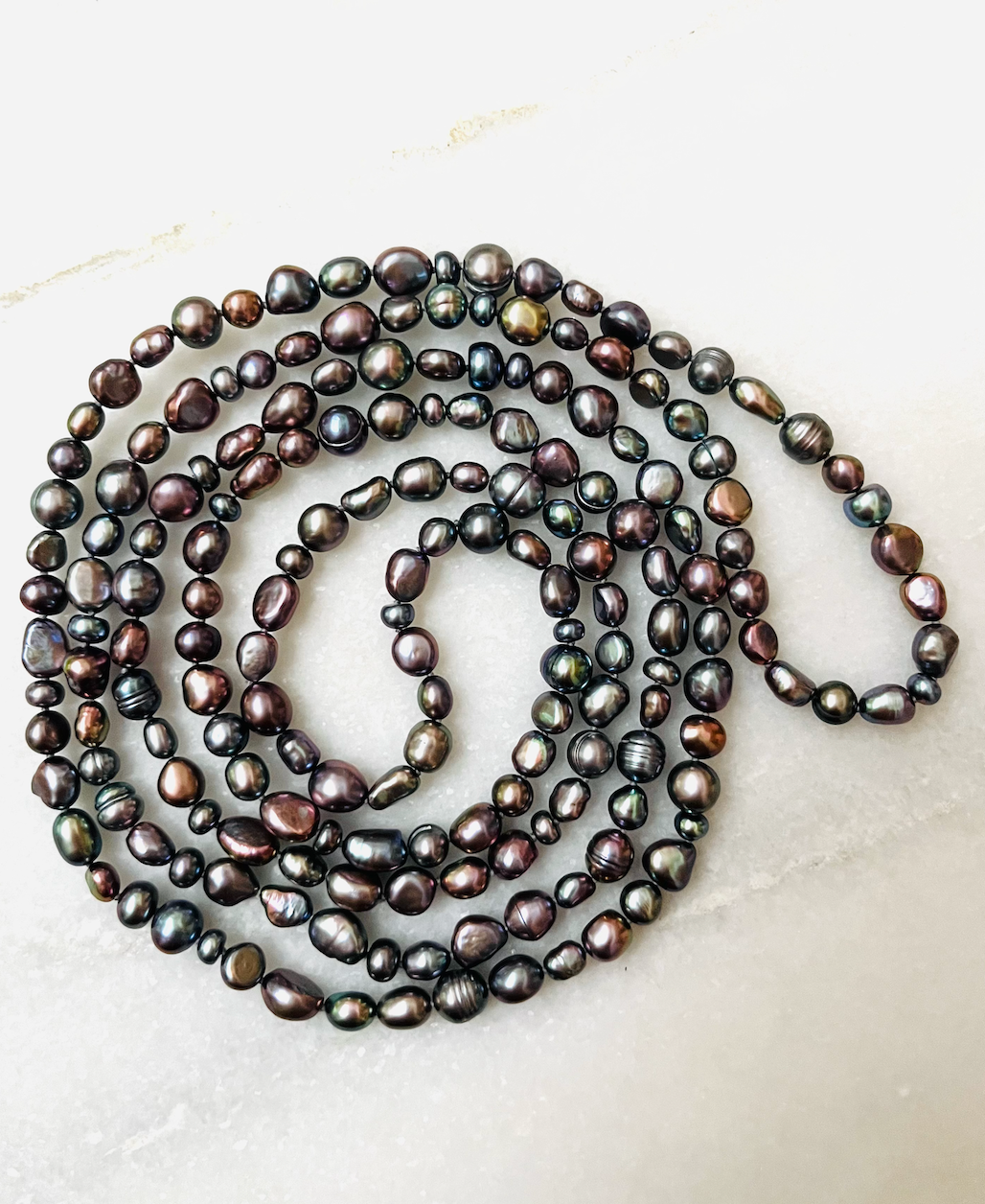 Honora Dyed 62" Endless Pearl Strand