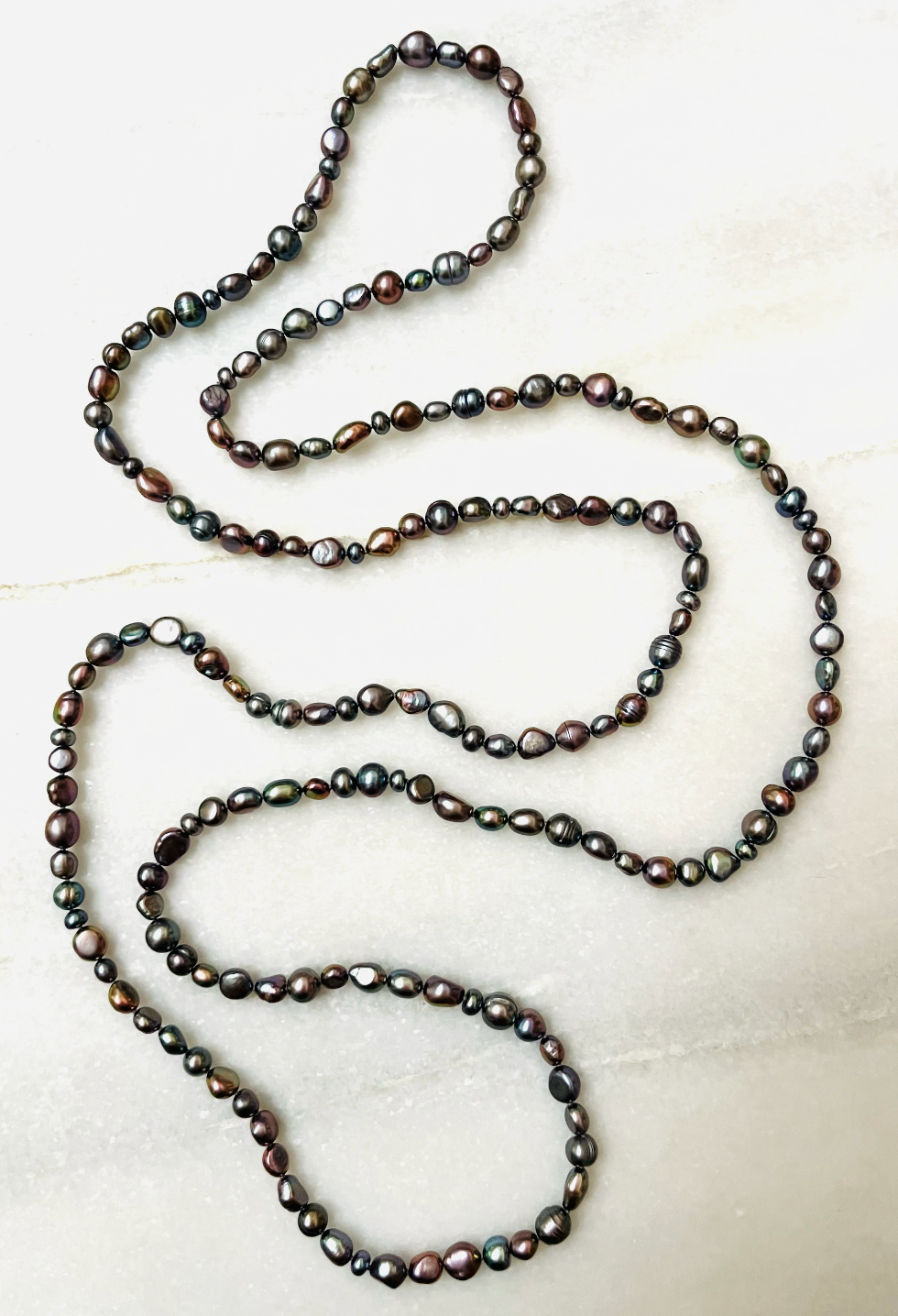 Honora Dyed 62" Endless Pearl Strand