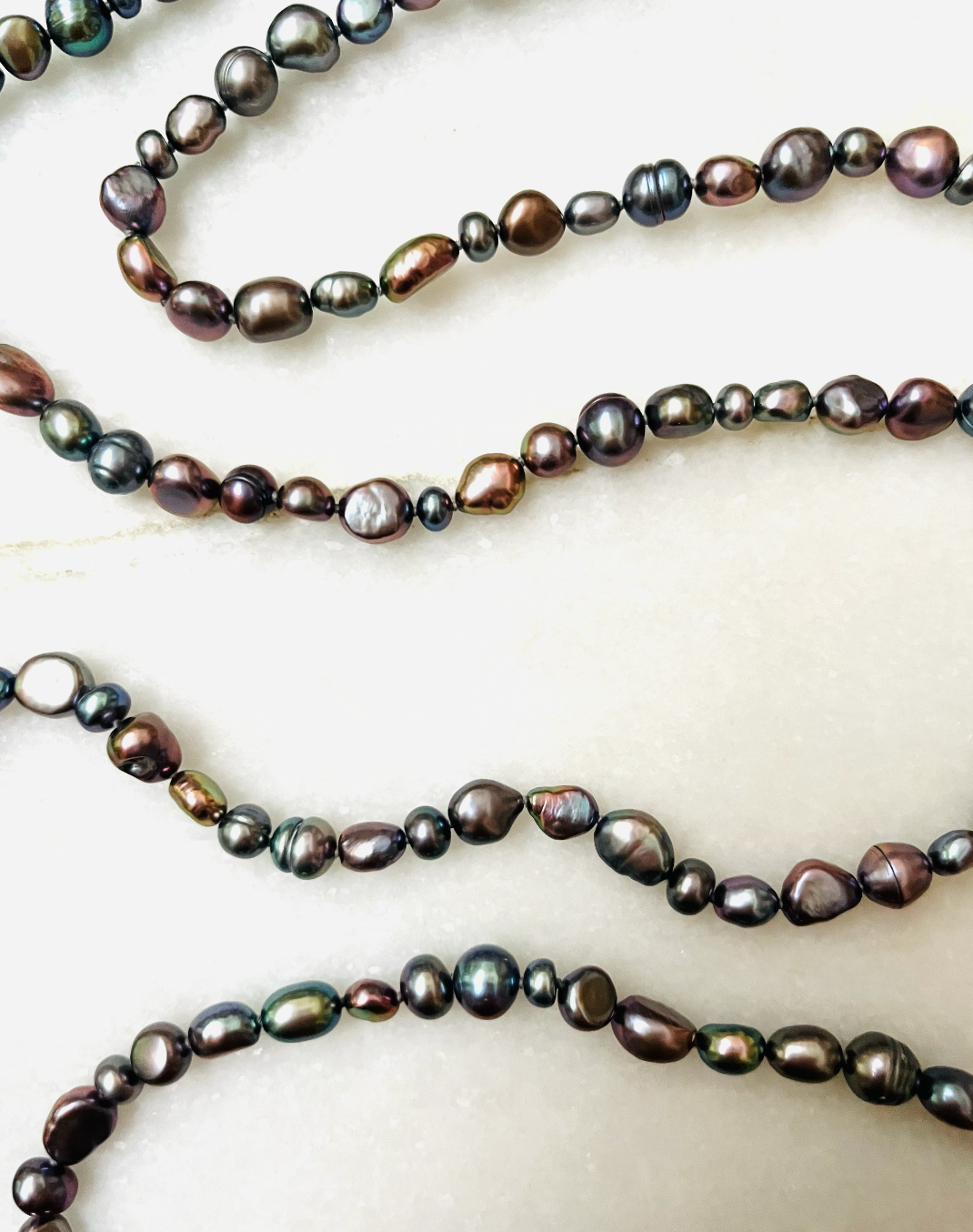 Honora Dyed 62" Endless Pearl Strand
