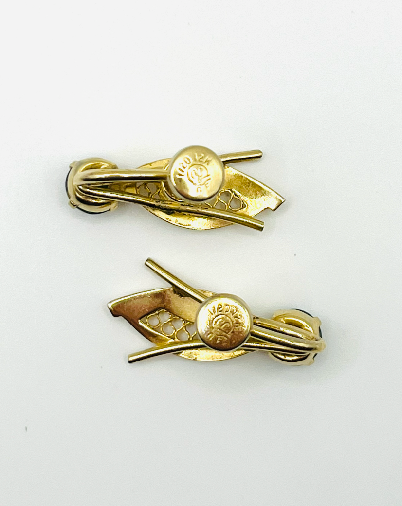 Gold Filled Green Tourmaline Earrings