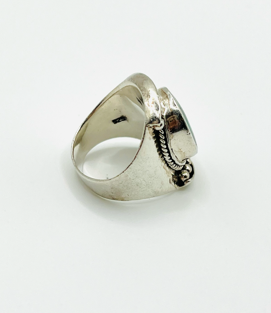 Sterling Malachite Ring
