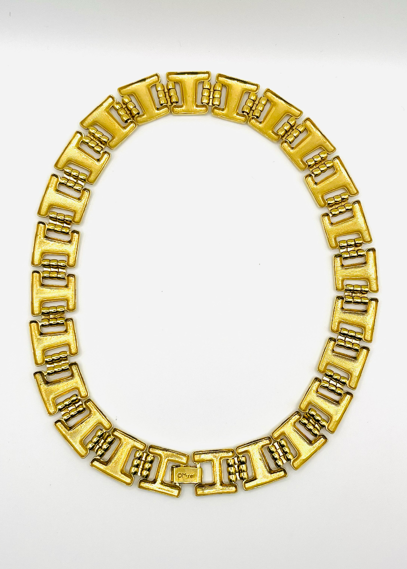 Monet "H Design" Choker
