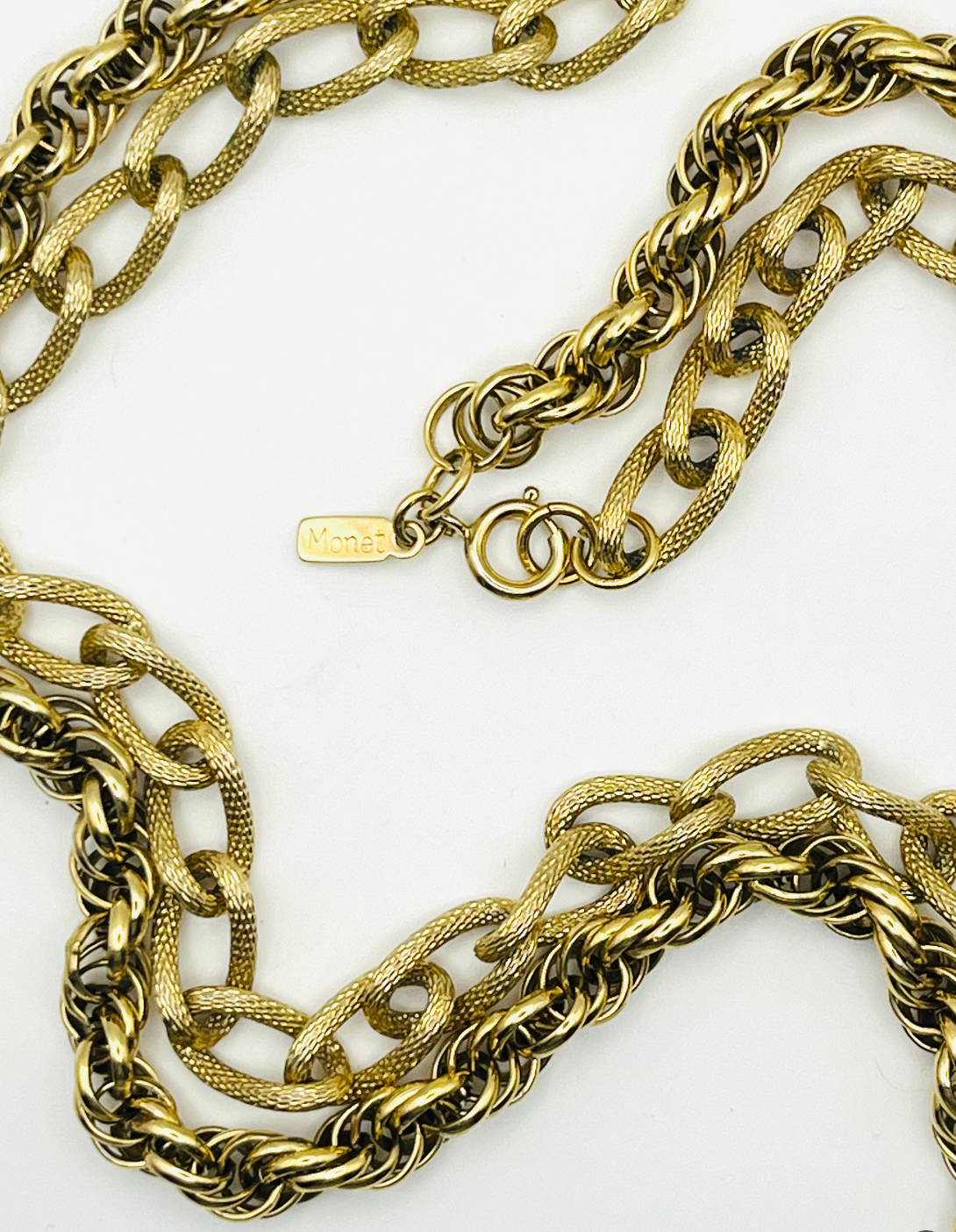Monet Double Chain Necklace