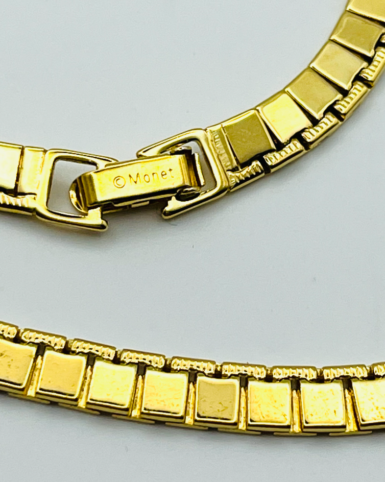 Monet Box Chain Necklace