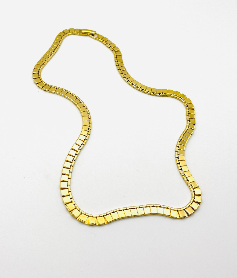 Monet Box Chain Necklace