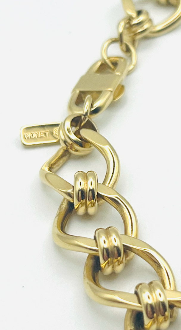 Monet Linked Curb Necklace