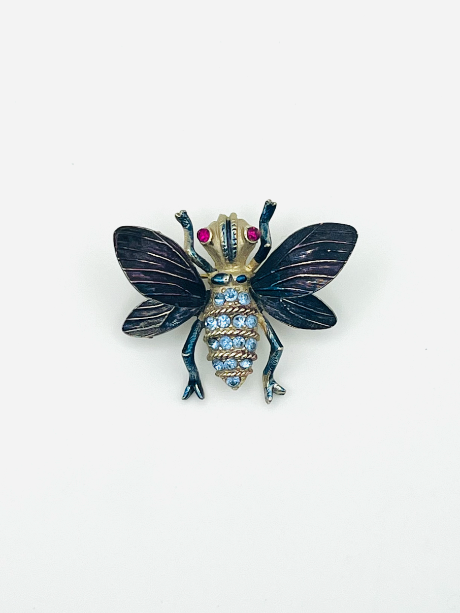 Weiss Trembler Wing Bee Brooch