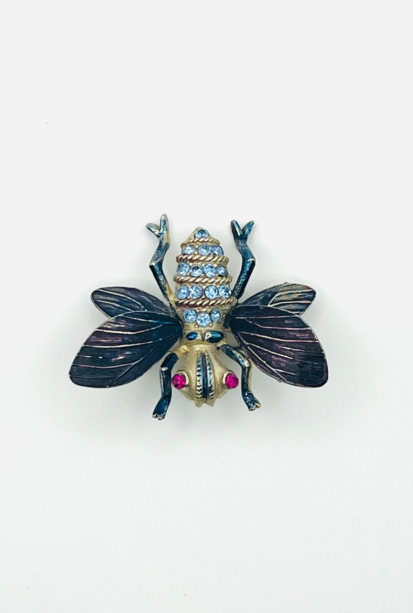 Weiss Trembler Wing Bee Brooch
