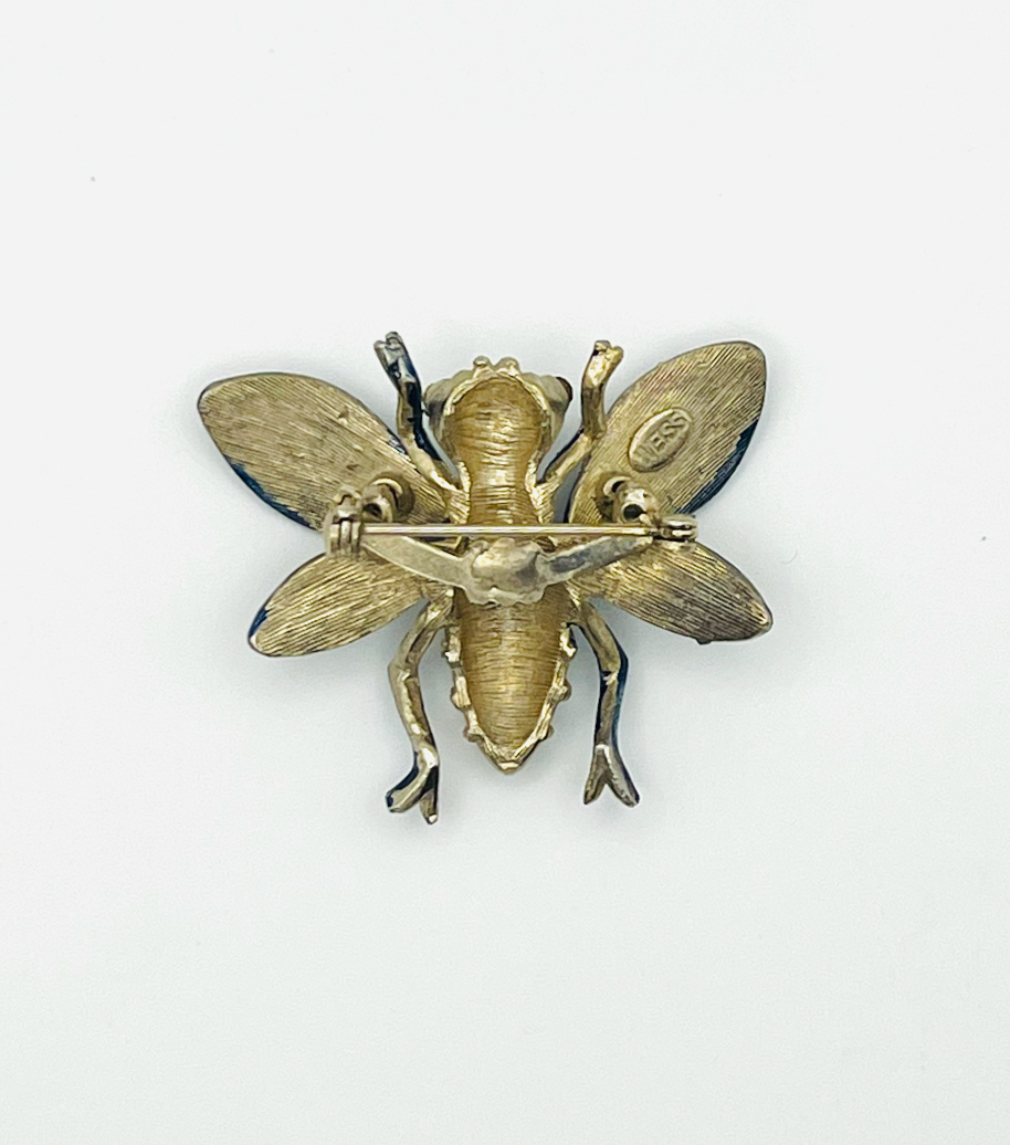 Weiss Trembler Wing Bee Brooch