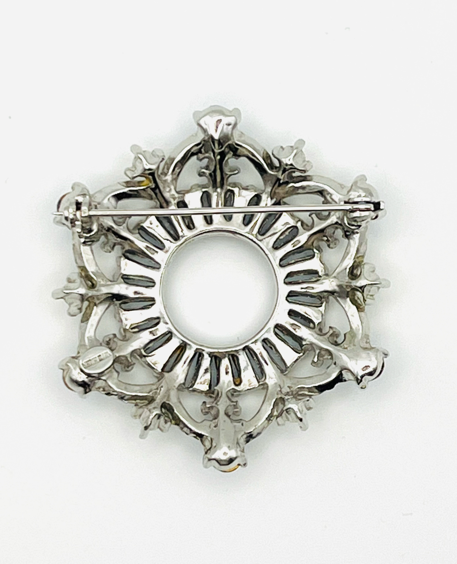 Wiesner Crystal "Royal Starburst" Brooch