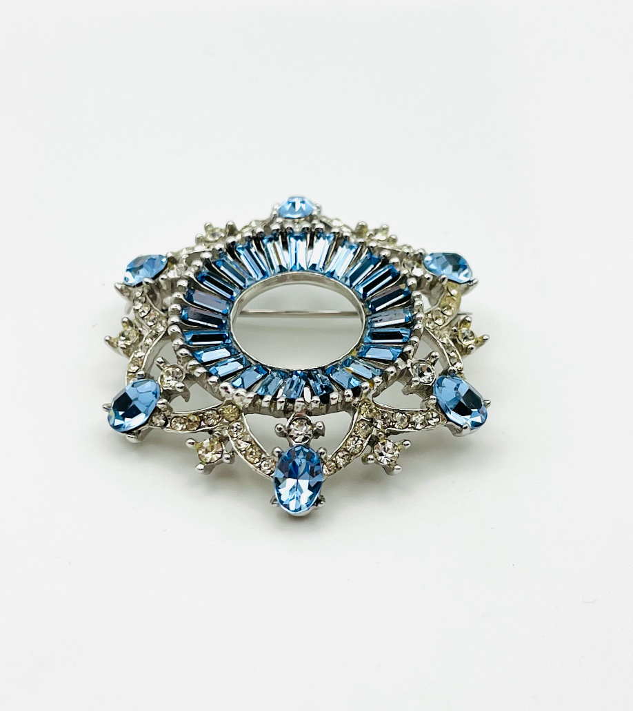 Wiesner Crystal "Royal Starburst" Brooch