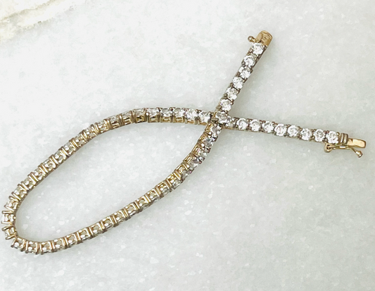 Sterling Tennis Bracelet