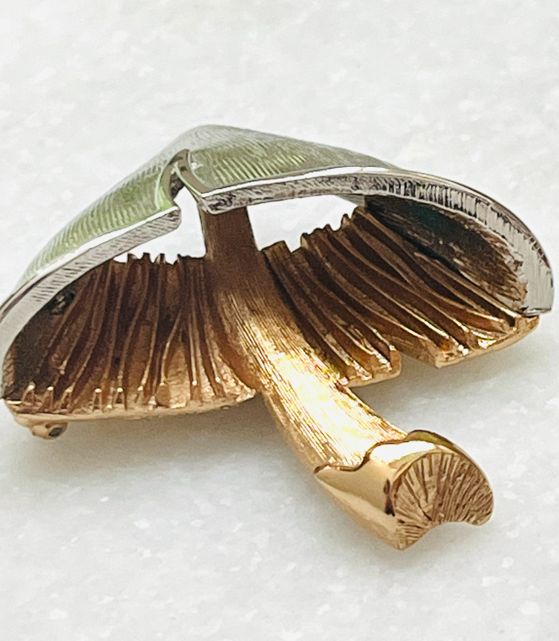 Napier Mushroom Brooch