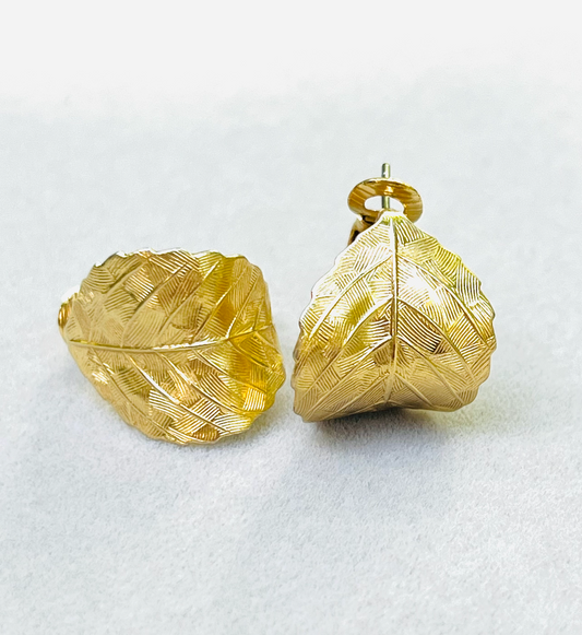 Napier Leaf Earrings
