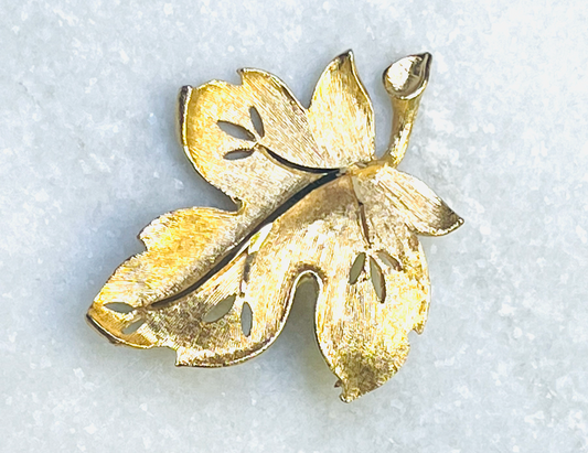 BSK Maple Leaf Brooch