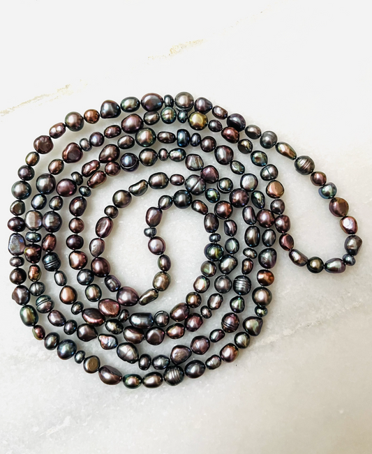 Honora Dyed 62" Endless Pearl Strand