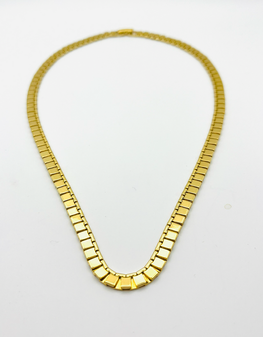 Monet Box Chain Necklace