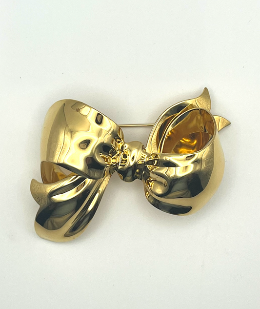 Monet Big Bow Brooch