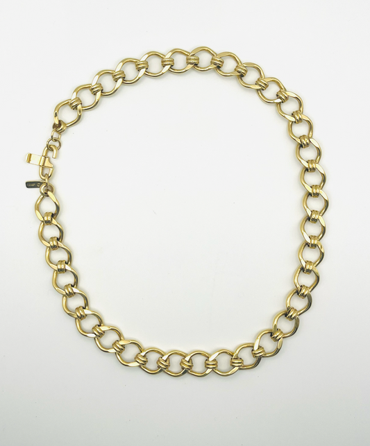 Monet Linked Curb Necklace