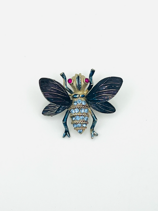 Weiss Trembler Wing Bee Brooch