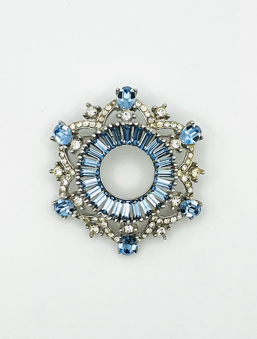 Wiesner Crystal "Royal Starburst" Brooch