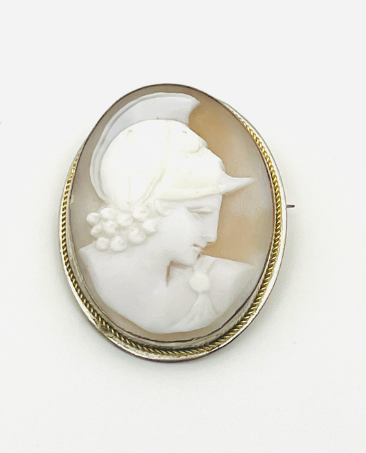 Edwardian Warrior Cameo