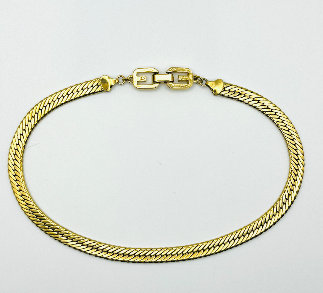 Givenchy Double G Clasp Choker