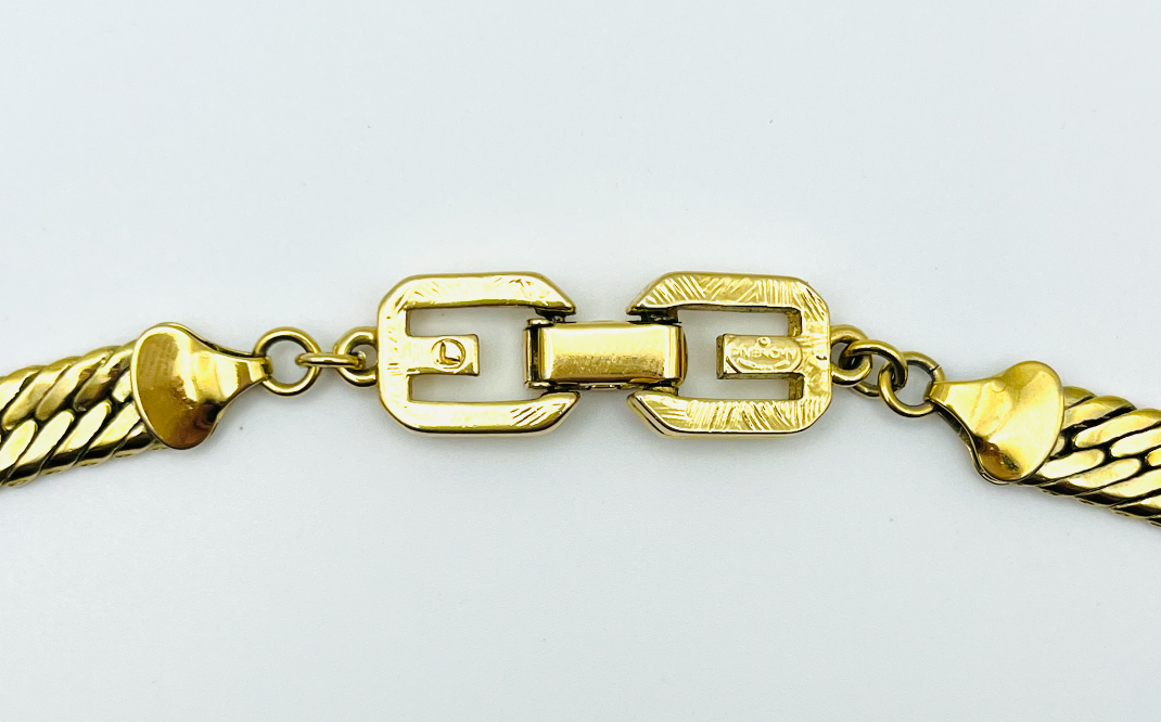 Givenchy Double G Clasp Choker