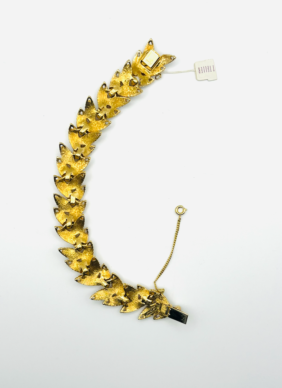 Joseph Mazer Crystal Laurel Bracelet