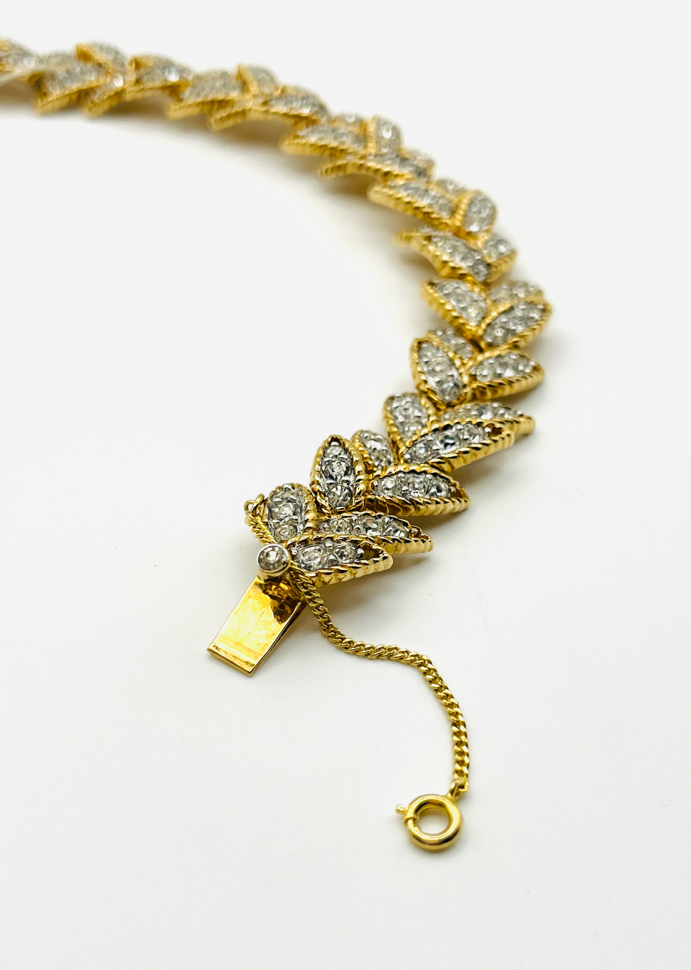 Joseph Mazer Crystal Laurel Bracelet