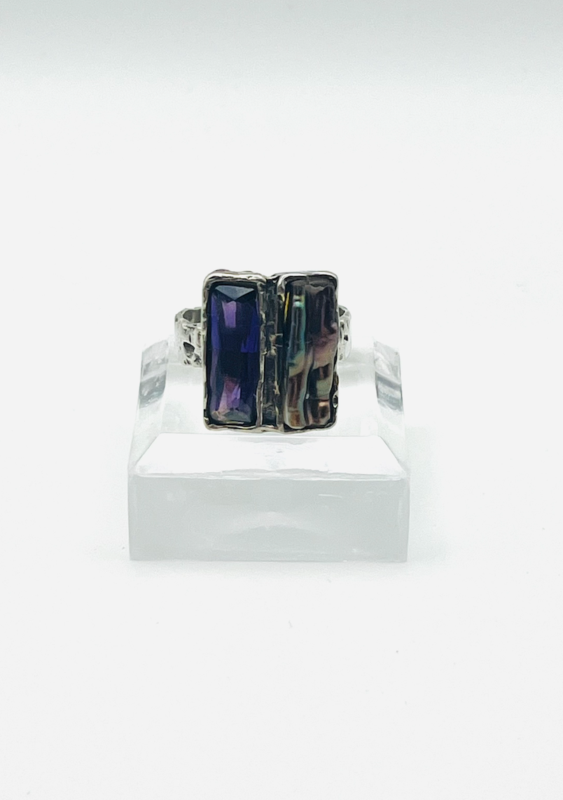 Ascopa Double Baguette Ring