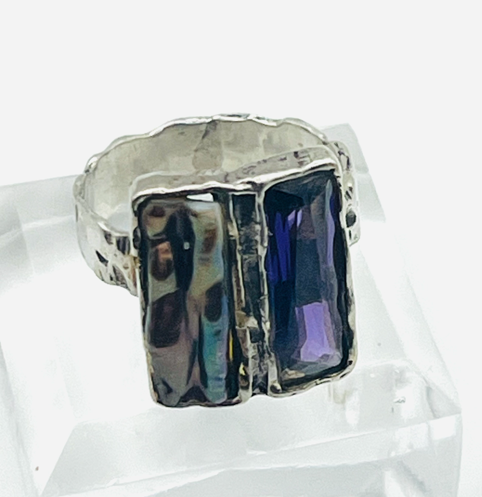 Ascopa Double Baguette Ring