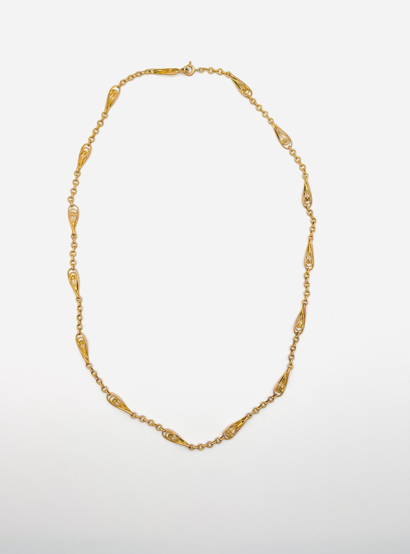 French Filigree Necklace