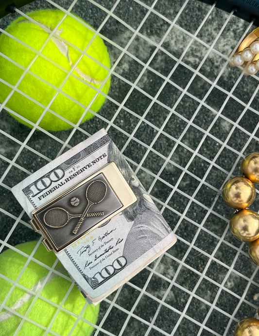 Anson Tennis Themed Money Clip